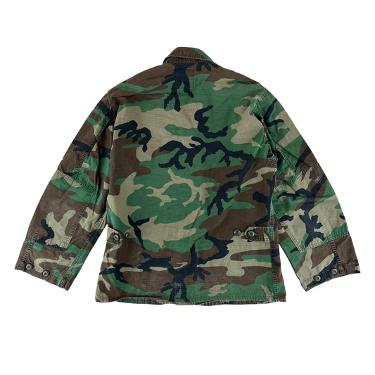 US Army M81 Woodland Camouflage BDU Combat Jacket - Small