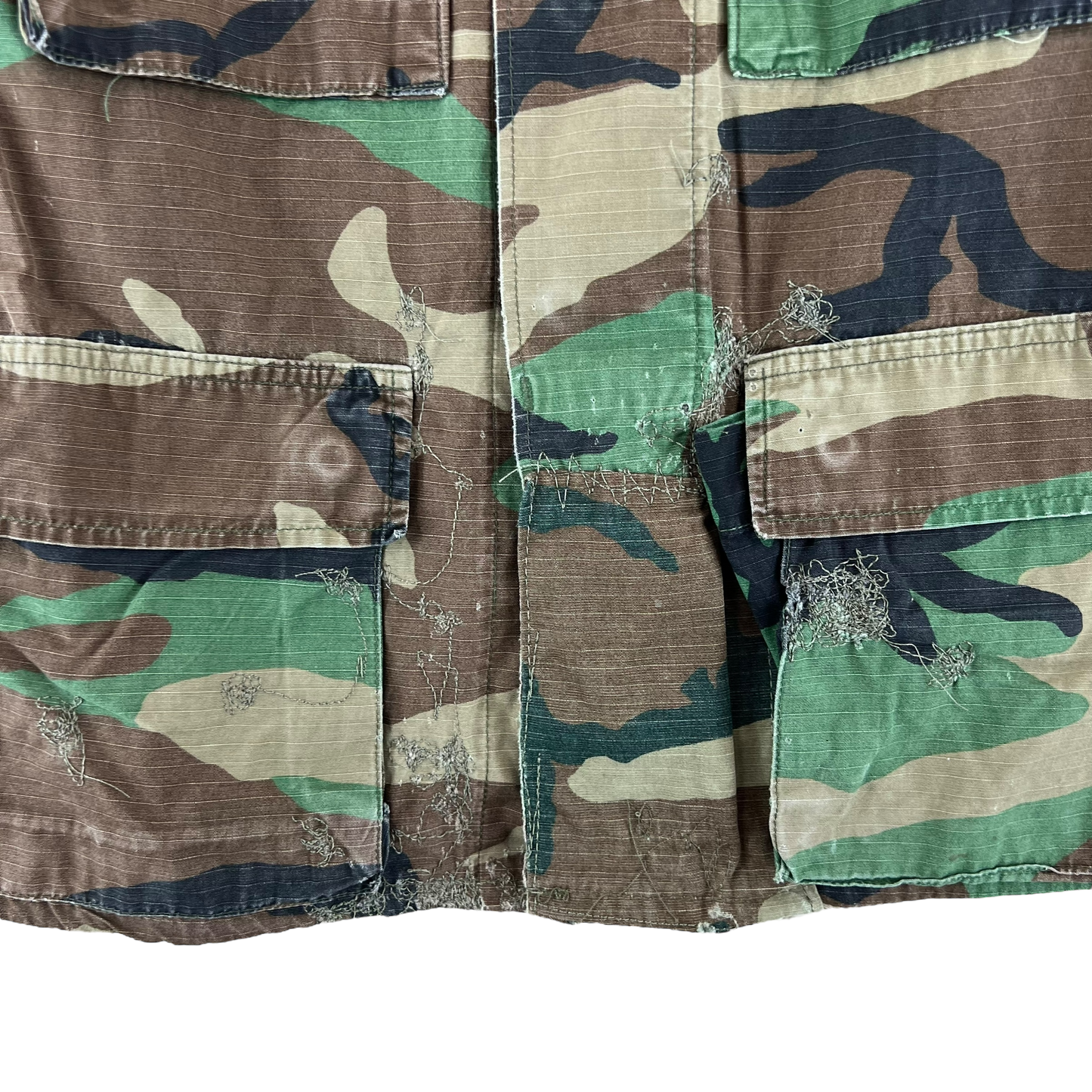 US Army M81 Woodland Camouflage BDU Combat Jacket - Small