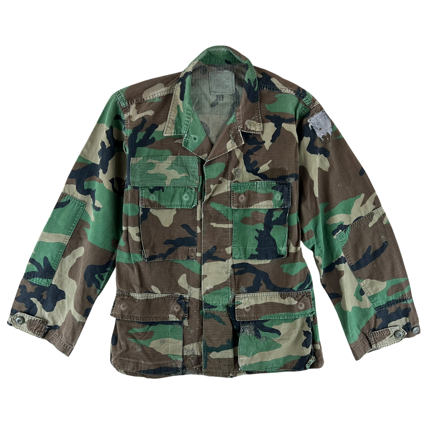 US Army M81 Woodland Camouflage BDU Combat Jacket - Small