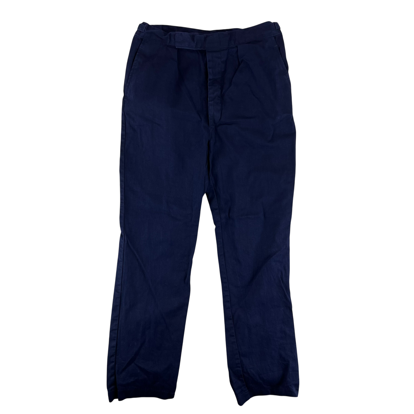 British Royal Navy Cotton Working Dress Trousers - W36 L32