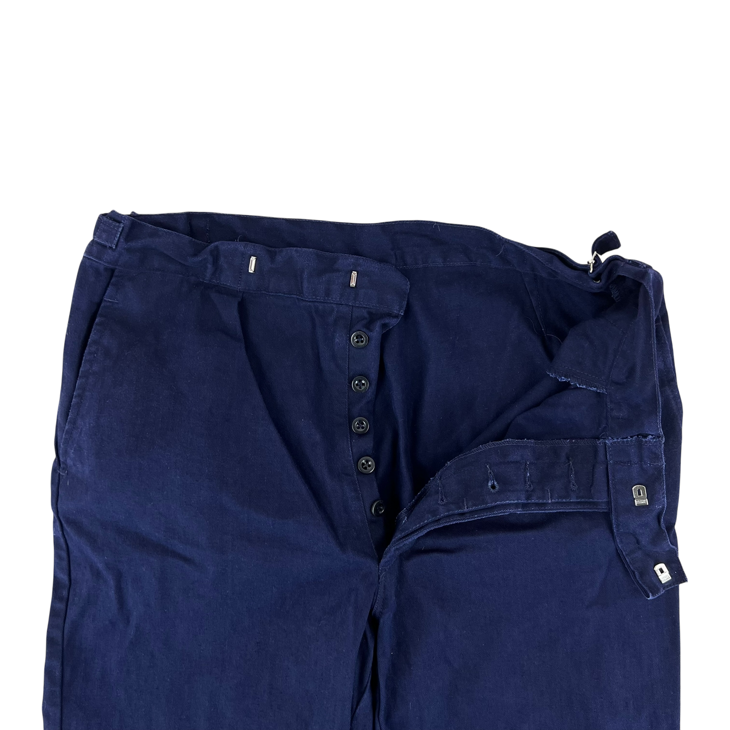 British Royal Navy Cotton Working Dress Trousers - W36 L32