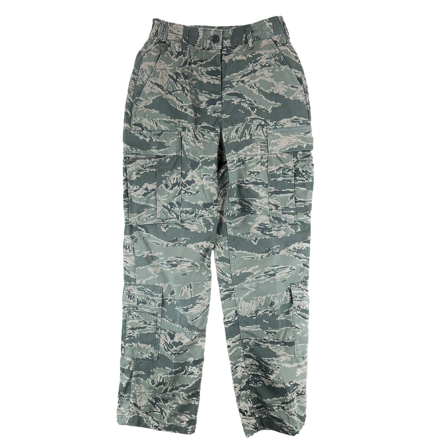 US Air Force Digital Tiger Stripe DTS Pixel Camouflage BDU Combat Trousers - Women's 6S