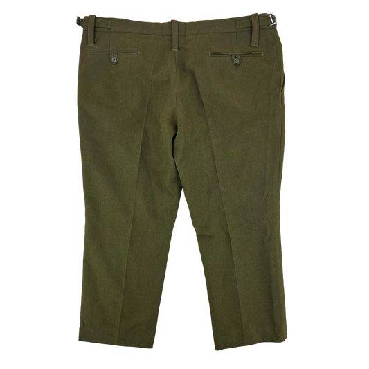 British Army Old Pattern No. 2 Khaki Green Dress Trousers - W41 L27.5