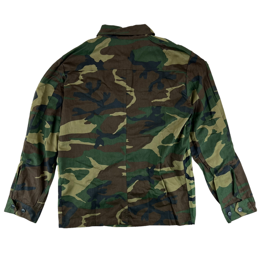 Italian Army Roma 90 Woodland Camouflage Combat Jacket - X Large