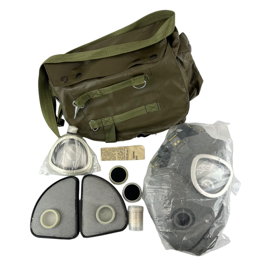 Czechoslovak Army M10 Gas Mask & Bag Kit - #1