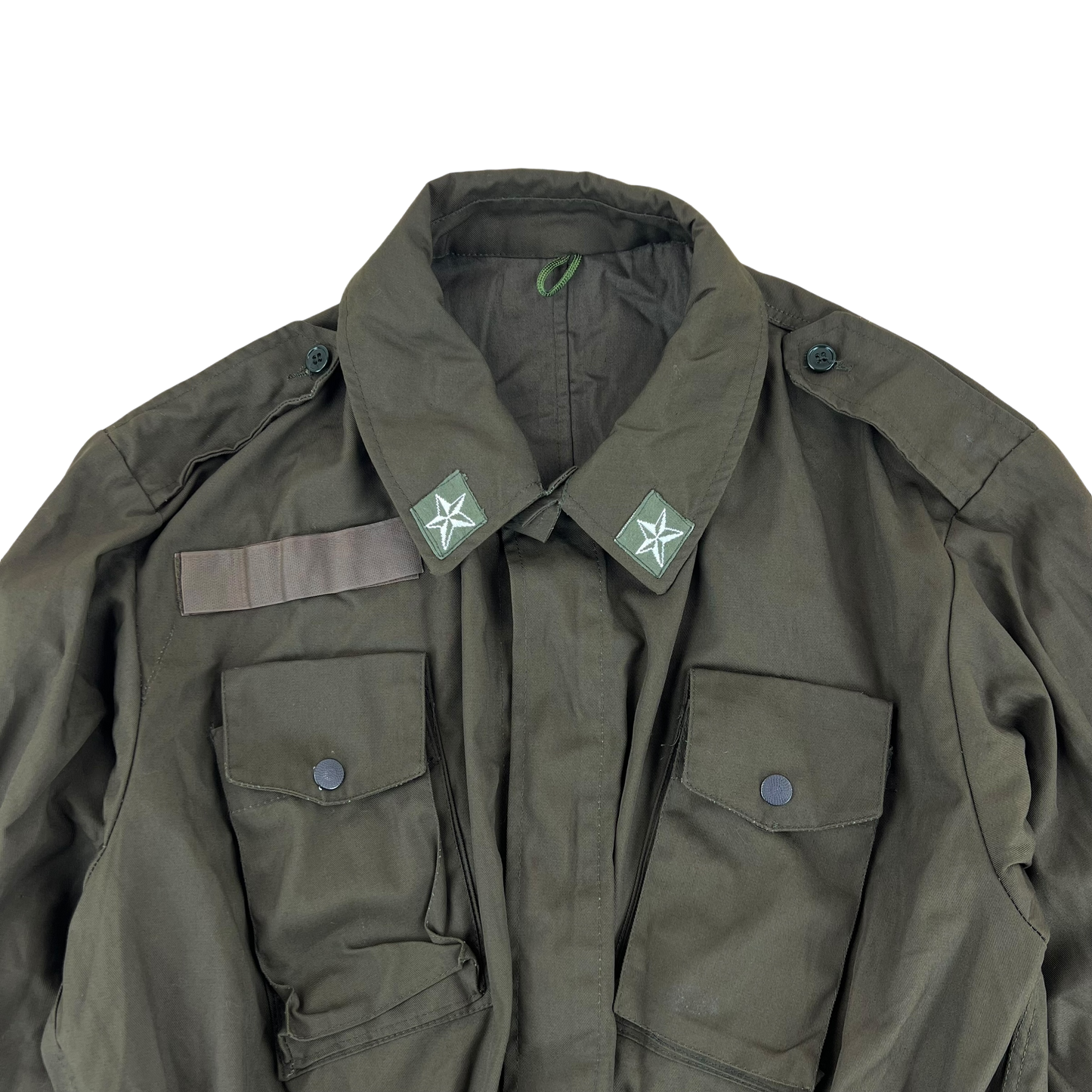 Italian Army Olive Drab Roma 75 Safari Jacket - Large