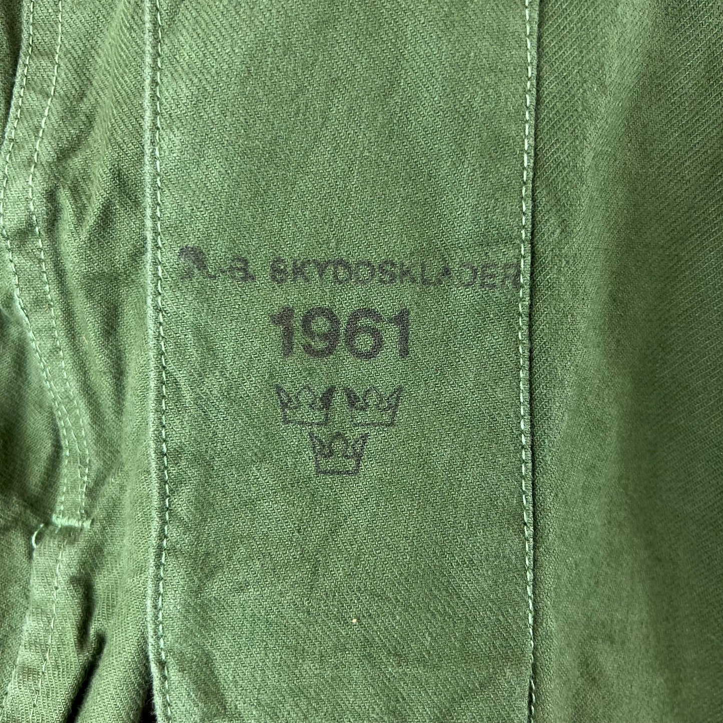 Swedish Army M59 Forest Green Field Jacket - Medium