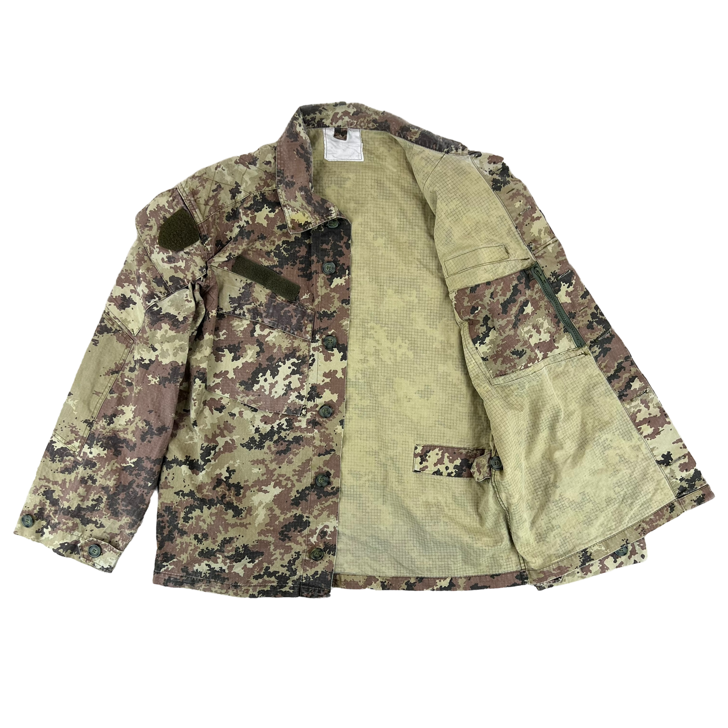 Italian Army M13 Mimetico Vegetato Camouflage Combat Jacket - X Large