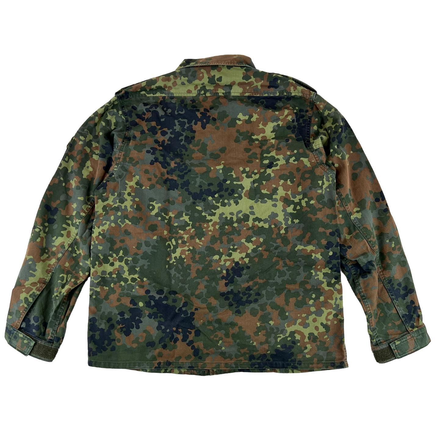 German Army Flecktarn Camouflage Long Sleeve Field Shirt - Medium GrNr 1