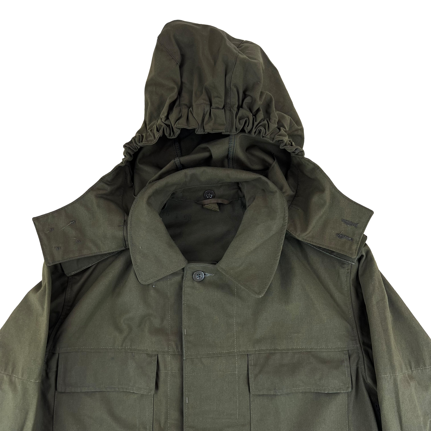 Czechoslovak Army M85 Field Parka Olive Green w/ Hood - Large