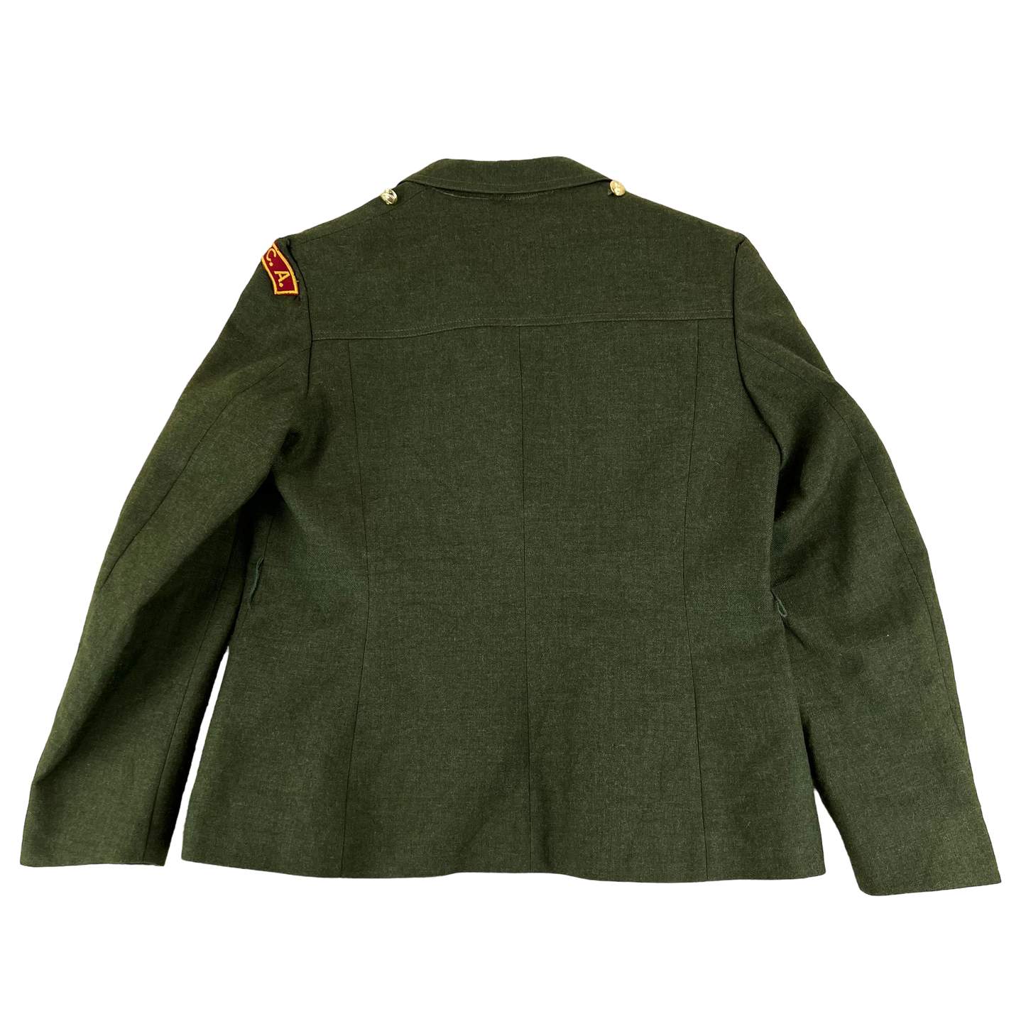 Irish Army FCA Women's Moss Green Service Uniform Dress Jacket - Medium