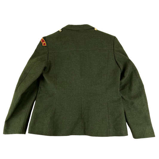 Irish Army FCA Women's Moss Green Service Uniform Dress Jacket - Medium