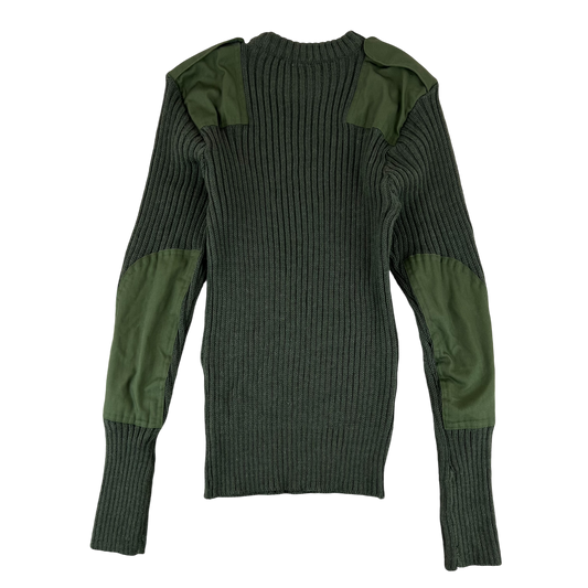 British Army Olive OG Utility Jersey Pullover Jumper - Medium 94cm