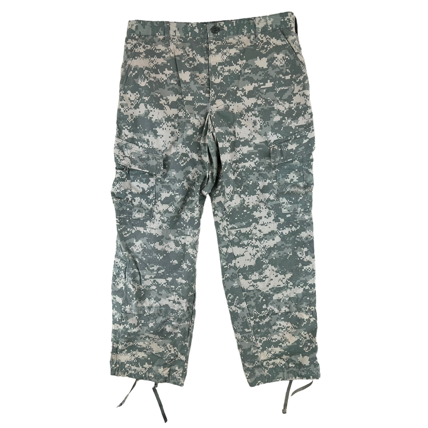 US Army UCP Pixel Camo ACU BDU Ripstop Combat Trousers - W35 L29