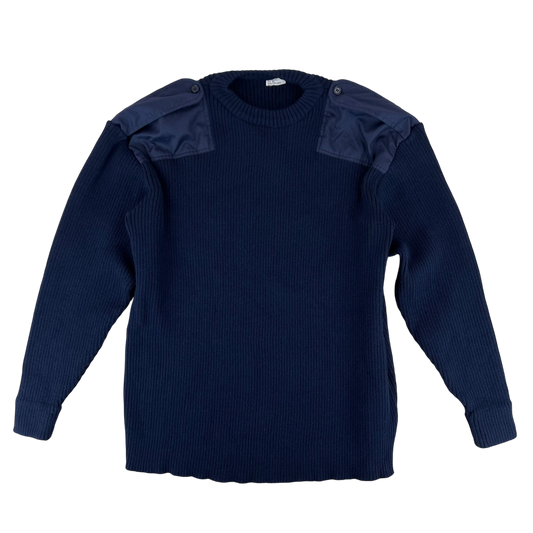 Romanian Navy Crew Neck Collar Pullover Jumper - XXL