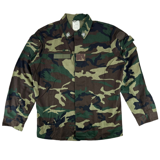 Italian Army Roma 90 Woodland Camouflage Combat Jacket - XX Large