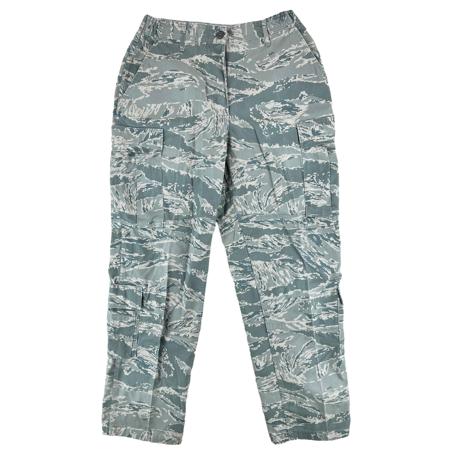 US Air Force Digital Tiger Stripe DTS Pixel Camouflage BDU Combat Trousers - Women's 14S