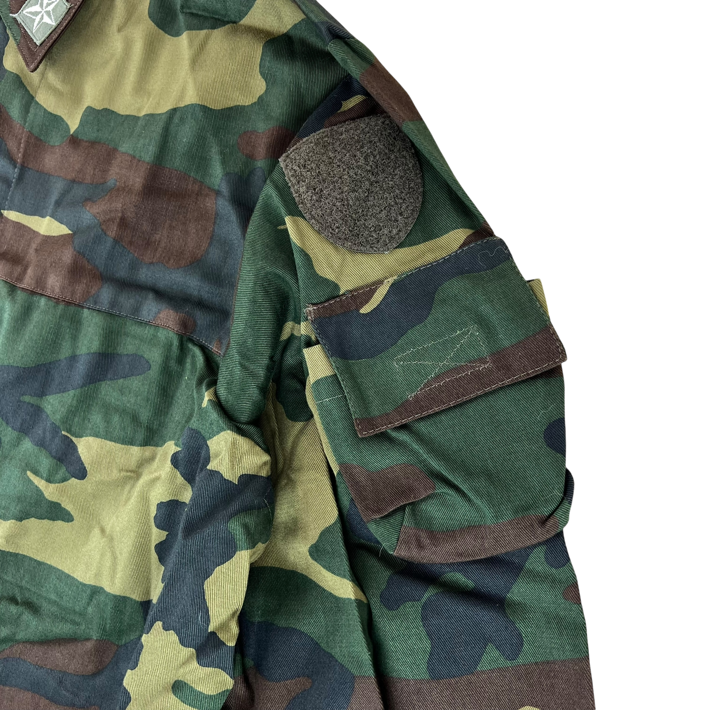 Italian Army Roma 90 Woodland Camouflage Combat Jacket - X Large