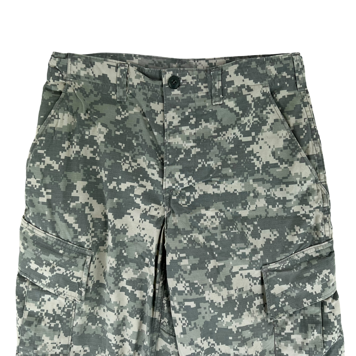 US Army UCP Pixel Camo ACU BDU Ripstop Combat Trousers - W32 L30