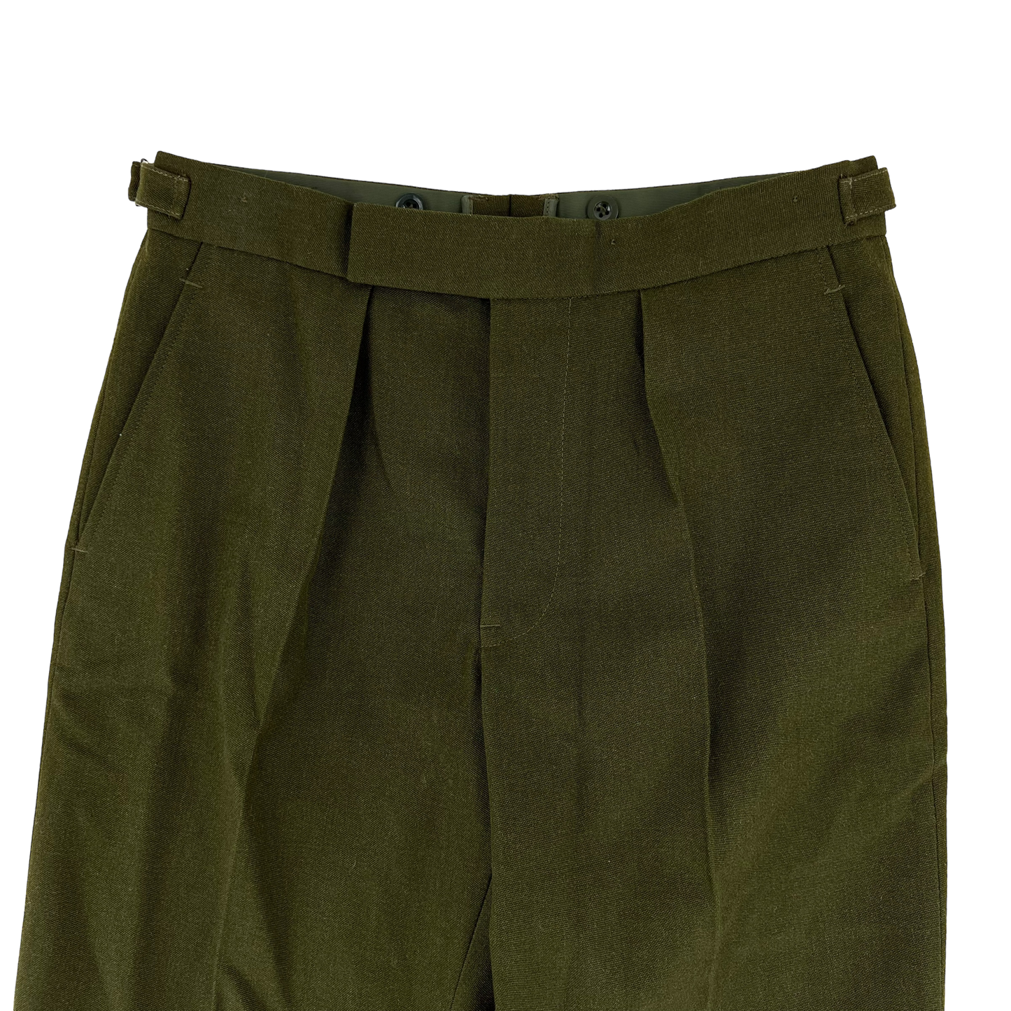 British Army Old Pattern No. 2 Khaki Green Dress Trousers - W32 L29