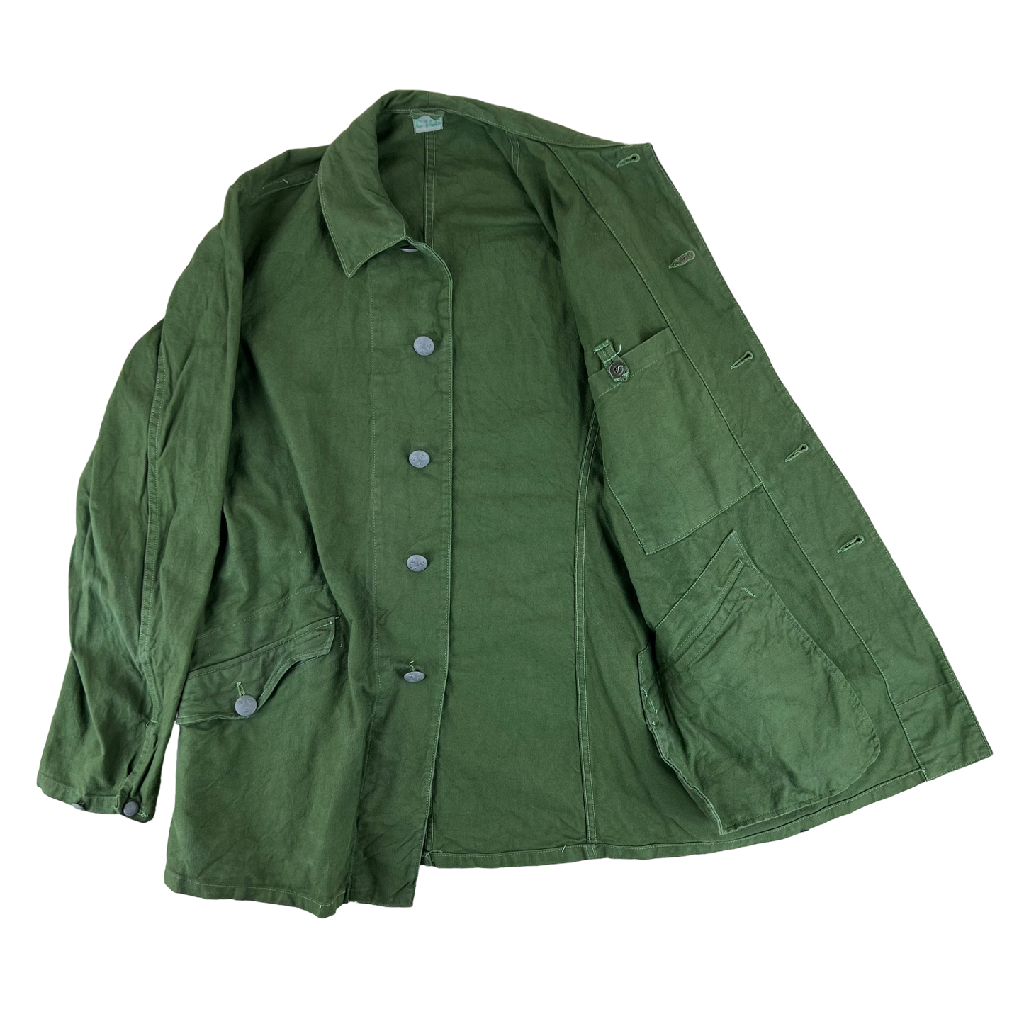 Swedish Army M59 Forest Green Field Jacket - Medium