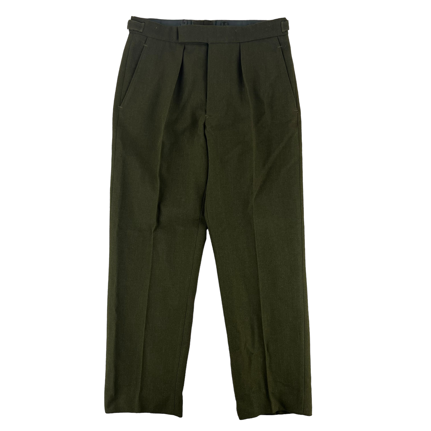 British Army Old Pattern No. 2 Khaki Green Dress Trousers - W31 L29.5