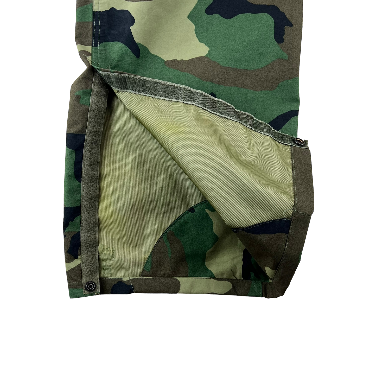 Italian Army Roma 90 Woodland Camouflage Waterproof MVP Over Trousers - W44 L28