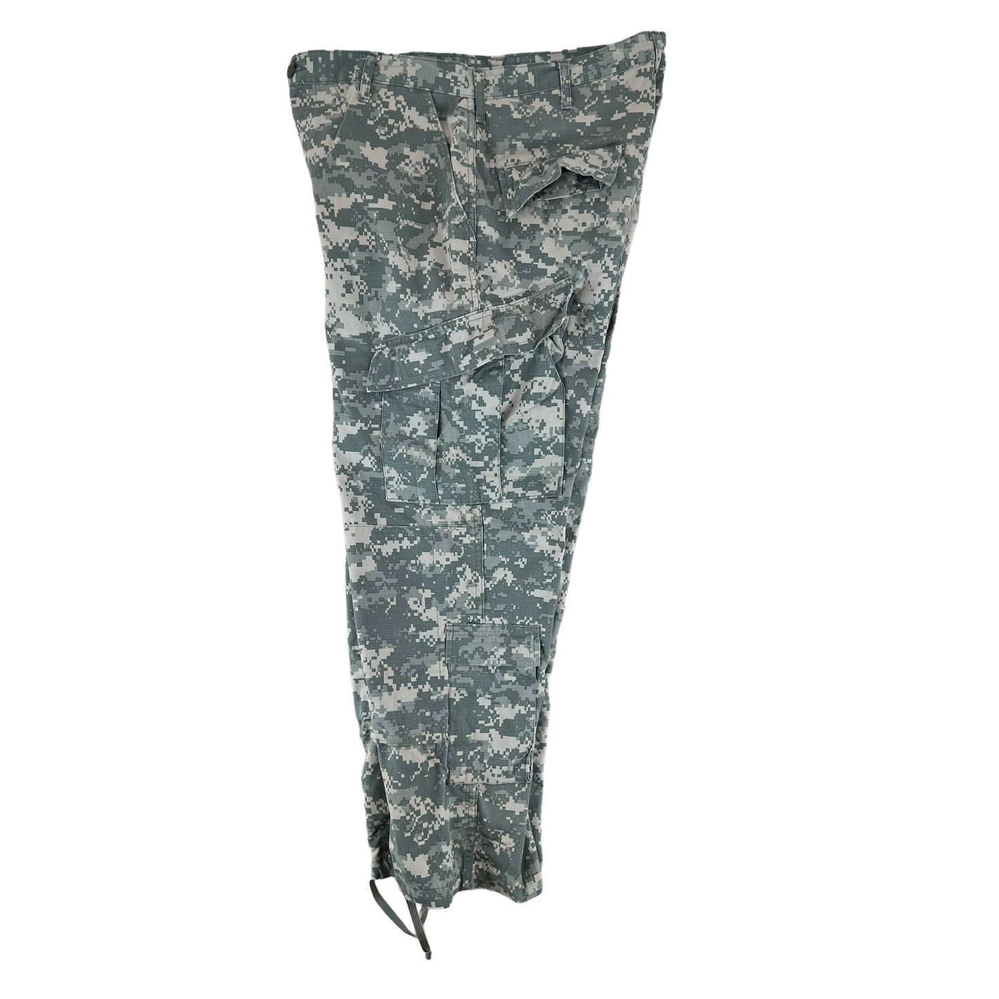 US Army UCP Pixel Camo ACU BDU Ripstop Combat Trousers - W35 L29