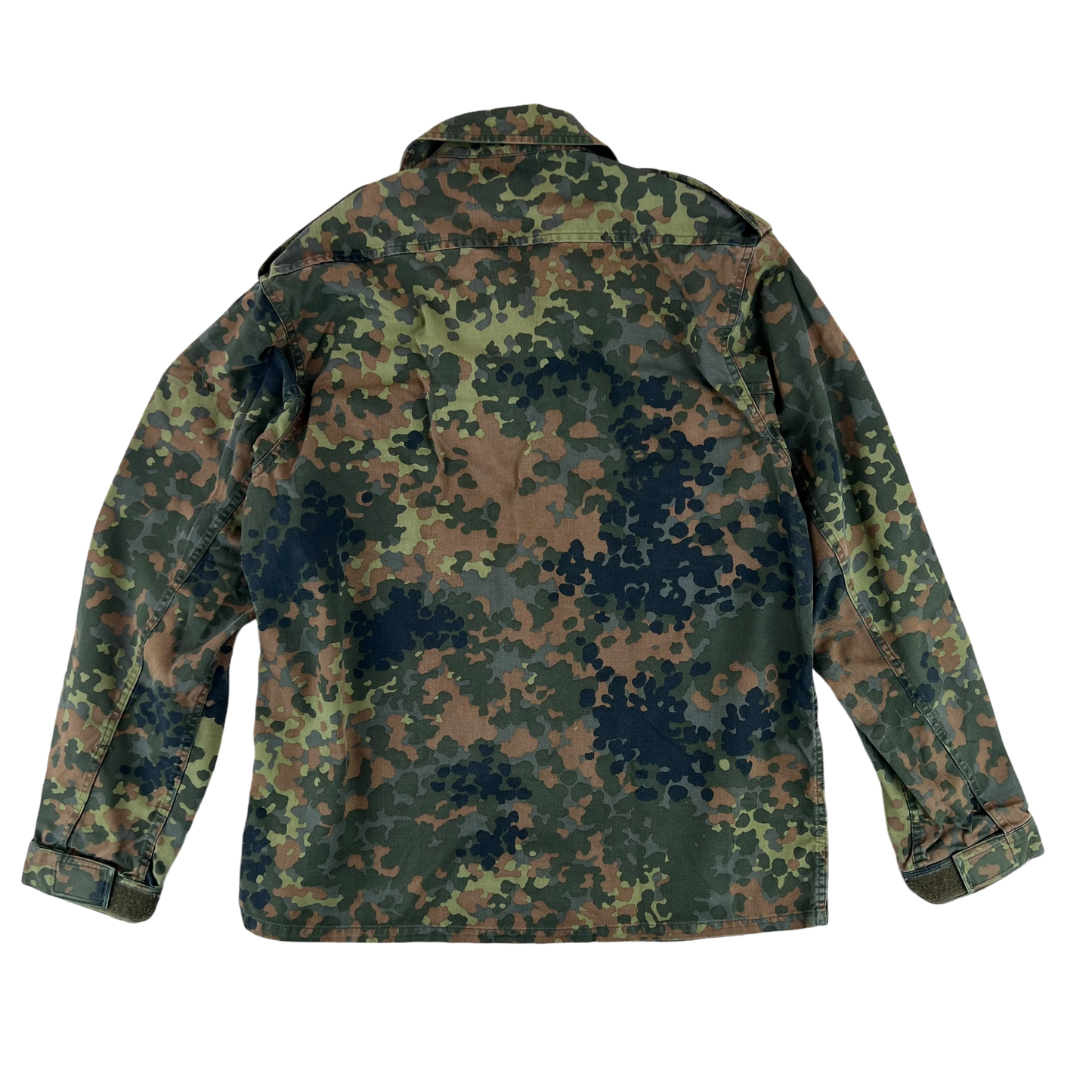 German Army Flecktarn Camouflage Long Sleeve Field Shirt - Medium GrNr 1