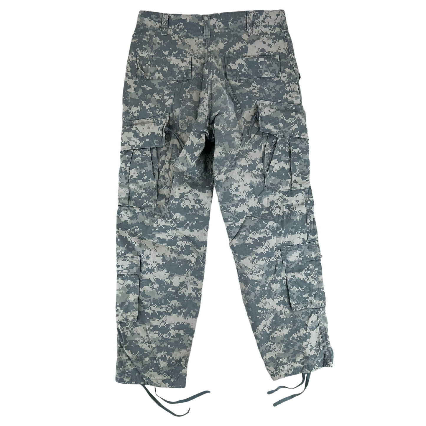 US Army UCP Pixel Camo ACU BDU Ripstop Combat Trousers - W32 L30