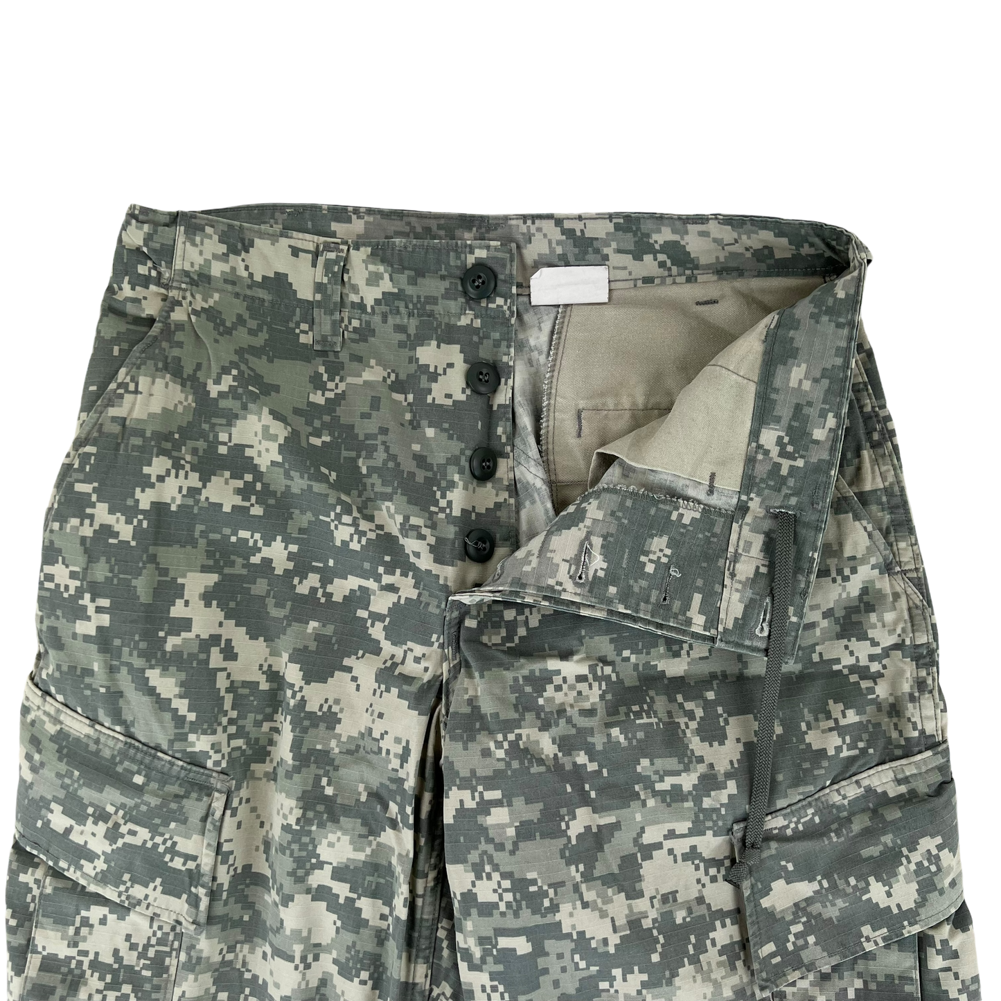 US Army UCP Pixel Camo ACU BDU Ripstop Combat Trousers - W32 L30