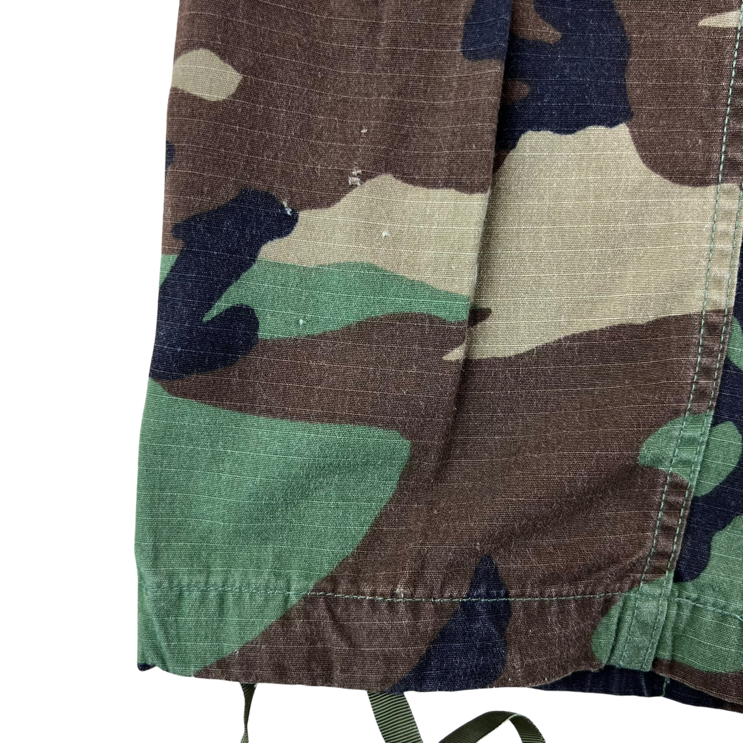 US Army Vintage M81 Woodland Camo Ripstop BDU Combat Trousers - W31 L31