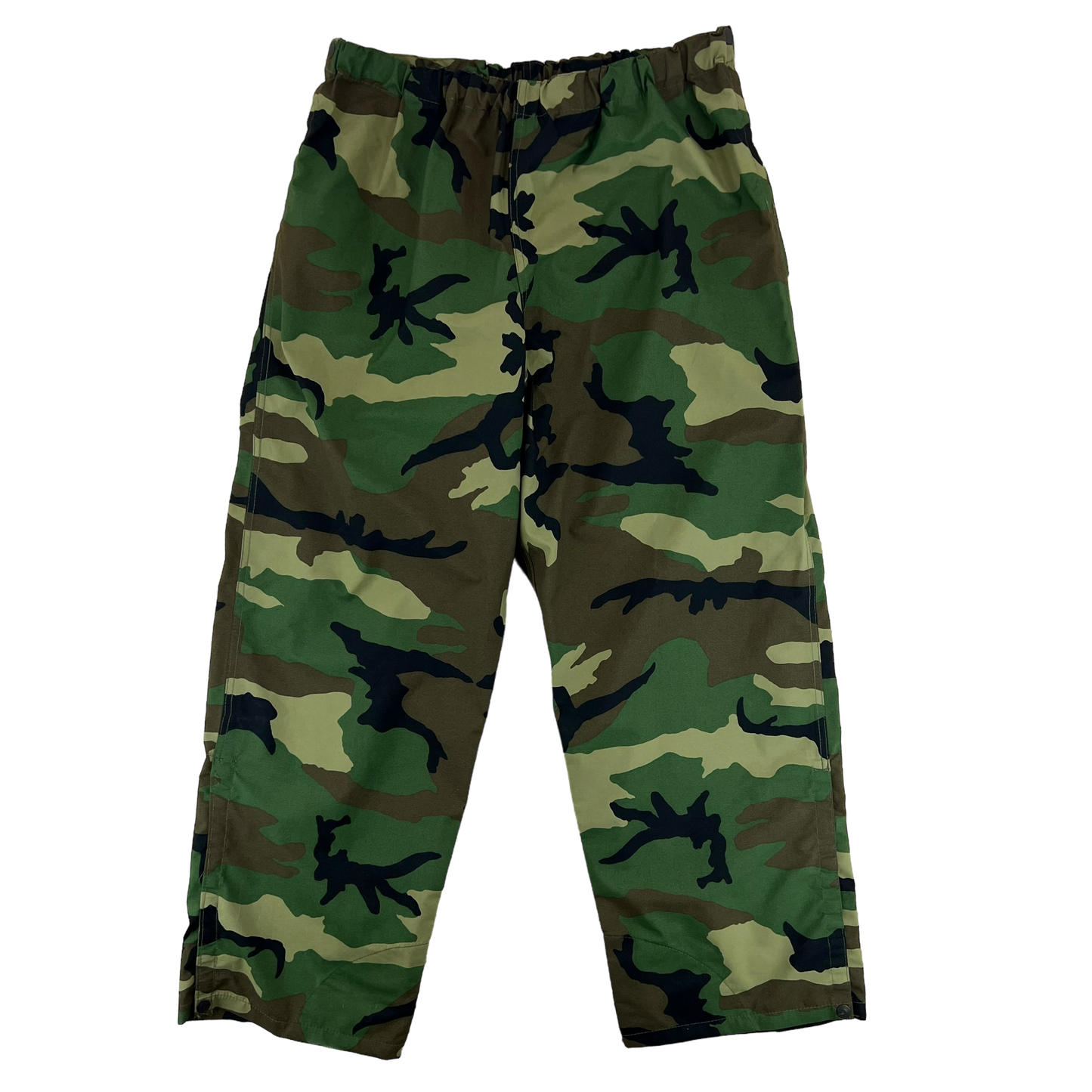 Italian Army Roma 90 Woodland Camouflage Waterproof MVP Over Trousers - W44 L28