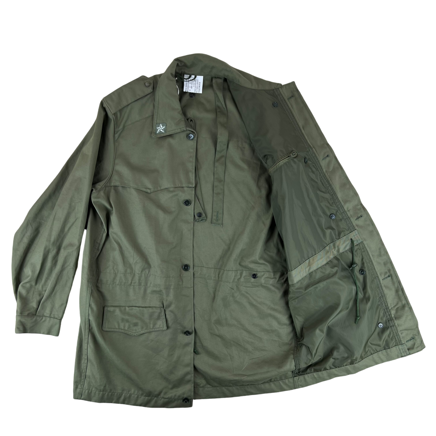 Italian Army Roma 75 Olive Green Drab Parka - X Large