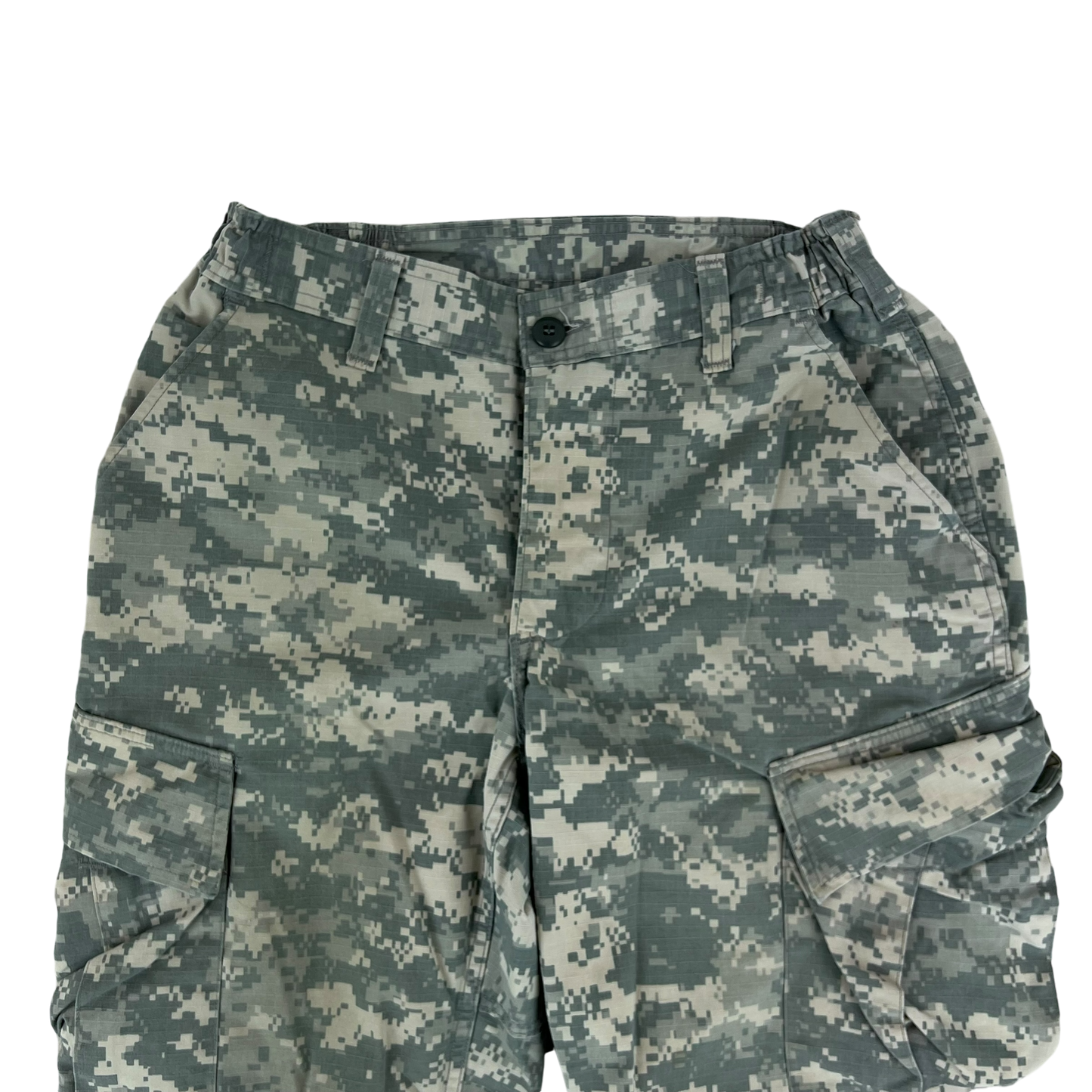 US Army UCP Pixel Camo ACU BDU Ripstop Combat Trousers - W31 L31.5