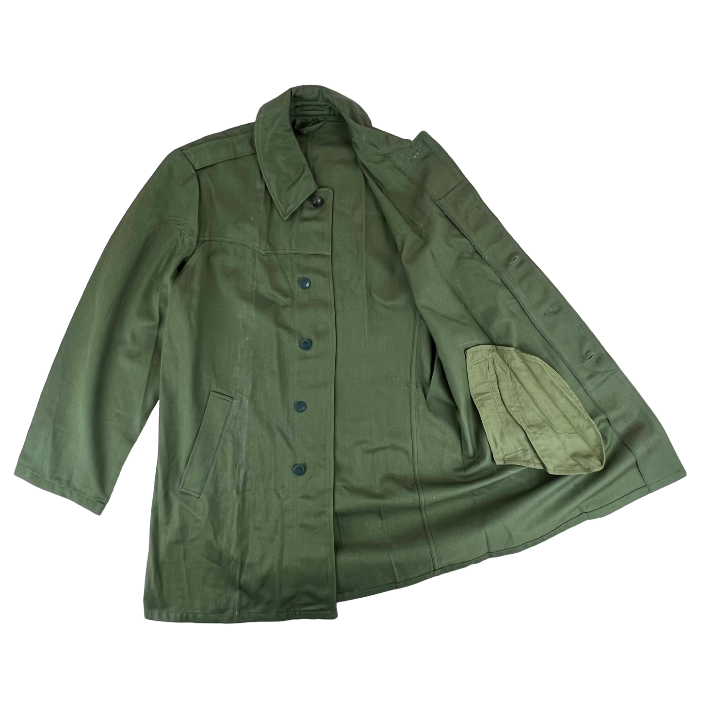 Hungarian People's Army Olive Green Field Parka - Large