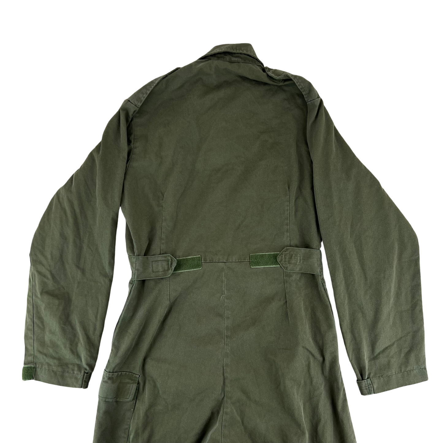 British Army Cotton Work Coveralls Olive Green - Medium 180/100