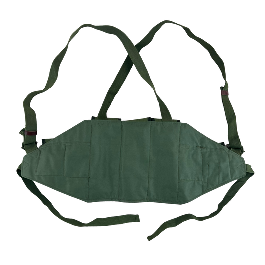 Chinese Army PLA Type 81 AK Bandolier Olive Green Nam Era Chest Rig