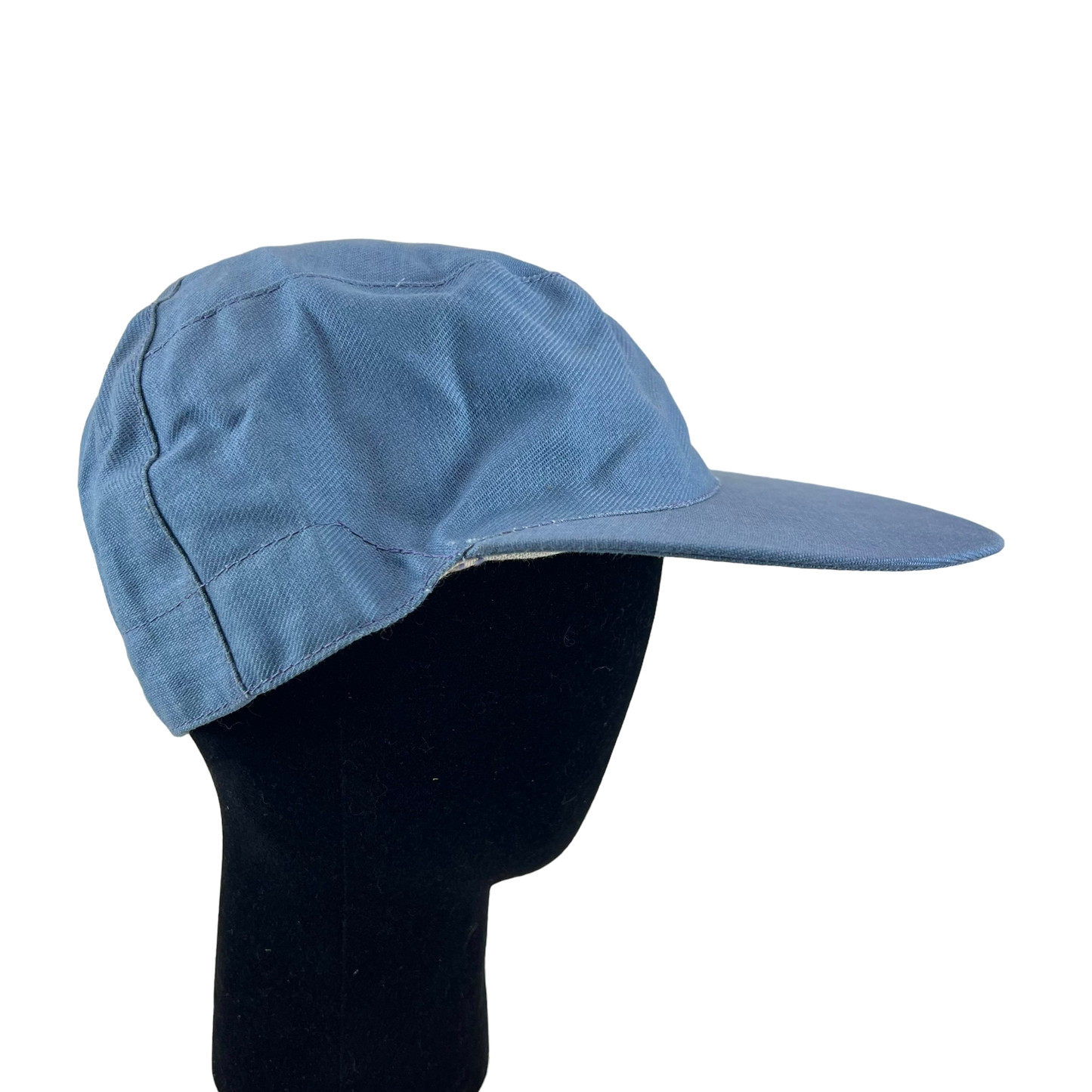 Swedish Army Civil Defence 1960's Sky Blue Summer Cap