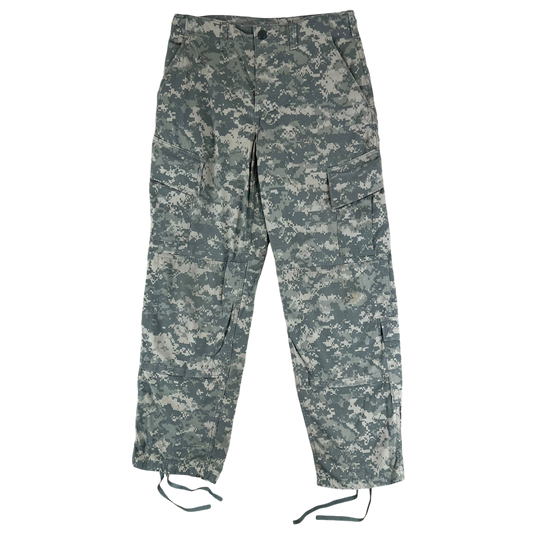 US Army UCP Pixel Camo ACU BDU Ripstop Combat Trousers - W32 L30