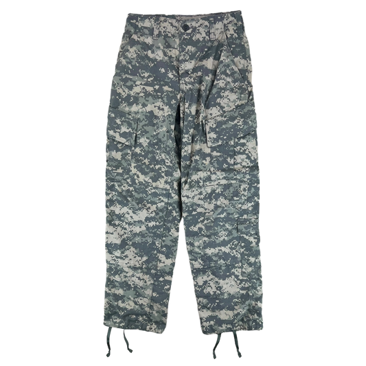 US Army UCP Pixel Camo ACU BDU Ripstop Combat Trousers - W28 L30