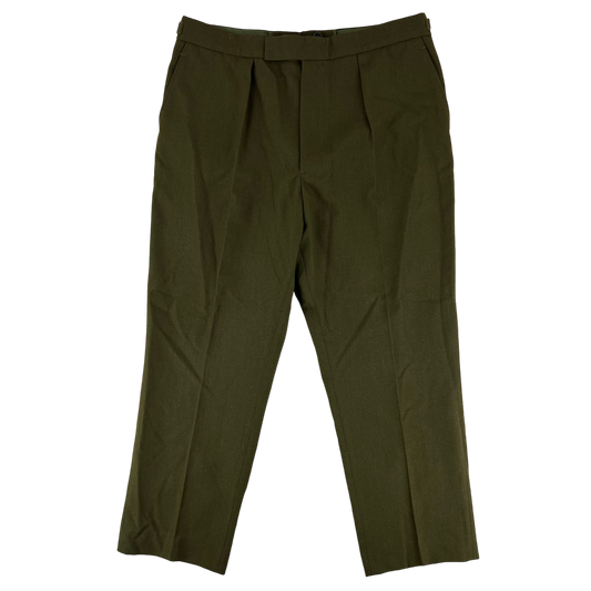 British Army Old Pattern No. 2 Khaki Green Dress Trousers - W39 L30 180/108