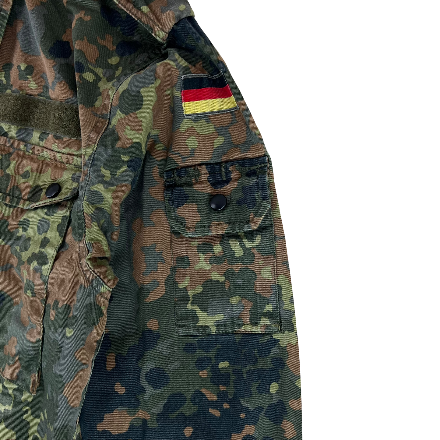 German Army Flecktarn Camouflage Long Sleeve Field Shirt - Medium GrNr 1