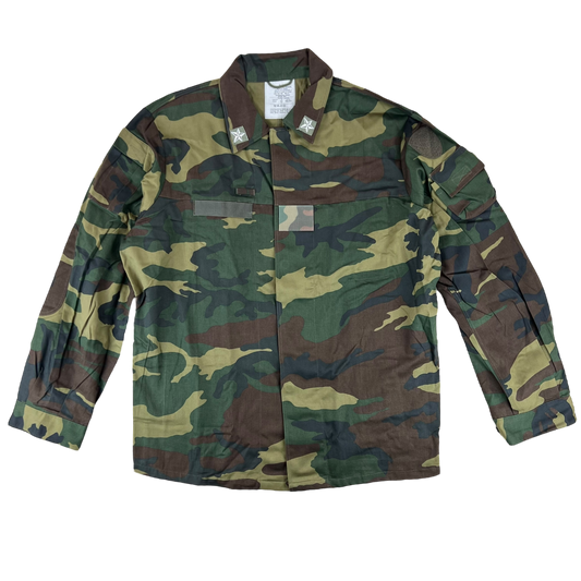 Italian Army Roma 90 Woodland Camouflage Combat Jacket - X Large