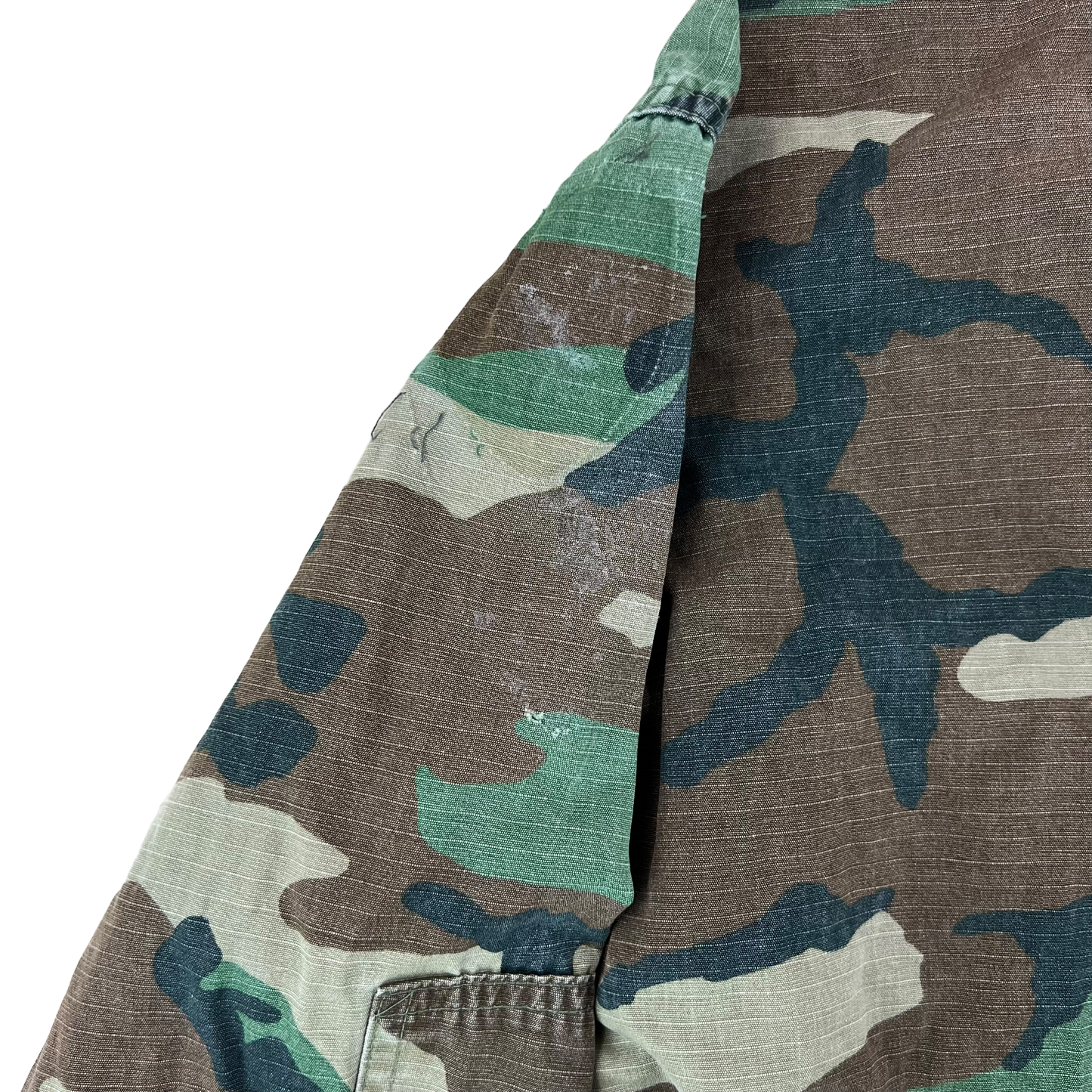 US Army M81 Woodland Camouflage BDU Combat Jacket - X Small