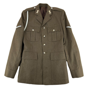 British Army No.2 FAD Dress Jacket - Royal Artillery Regiment w/ Lanyard - Medium 182/100