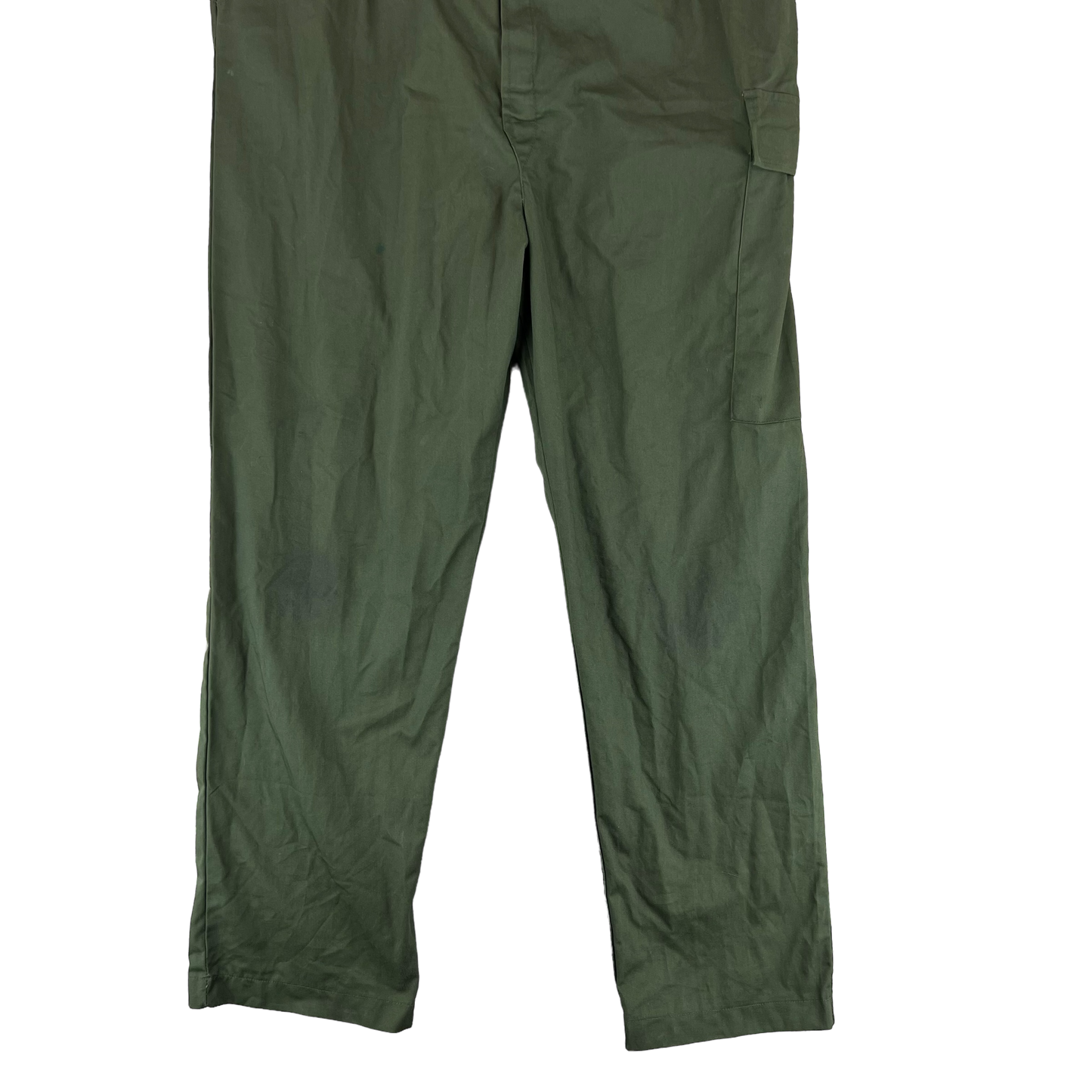 British Army Poly-Cotton Work Coveralls Olive Green - Large 190/108