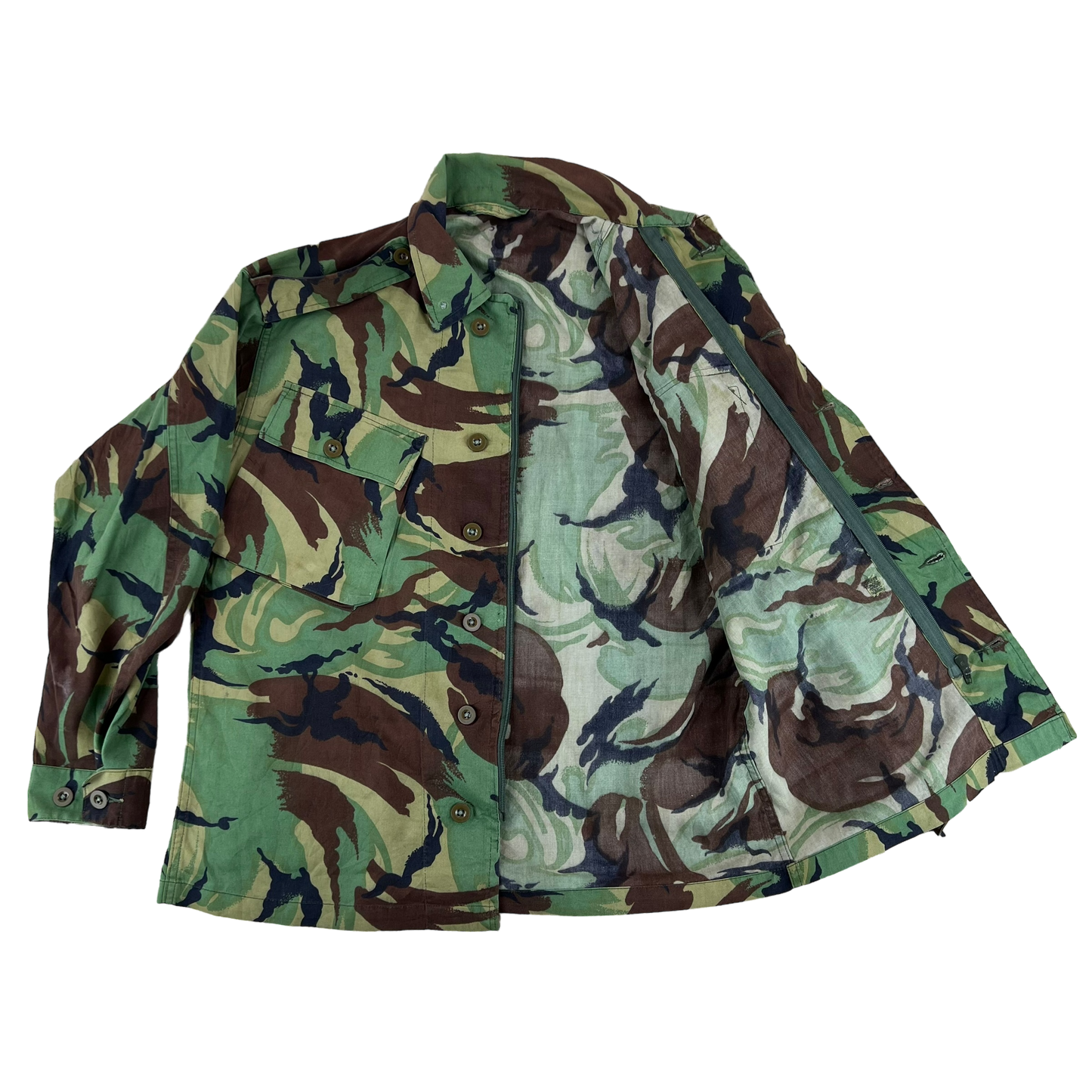 British Army 80's DPM Camo No.9 Dress Tropical Combat Jacket - Medium