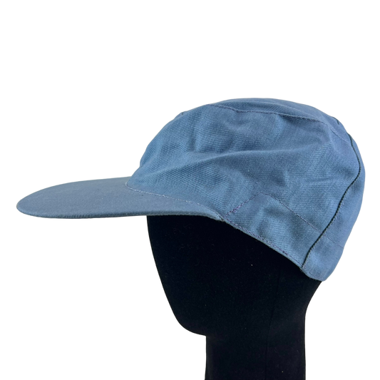 Swedish Army Civil Defence 1960's Sky Blue Summer Cap