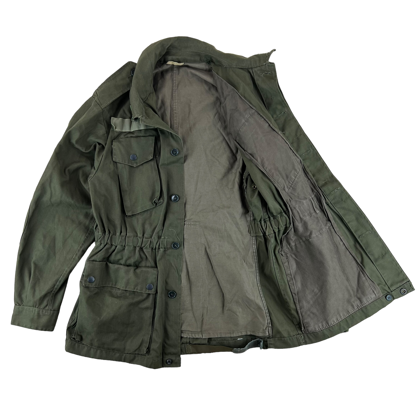 Italian Army Olive Drab Roma 75 Safari Jacket - Medium